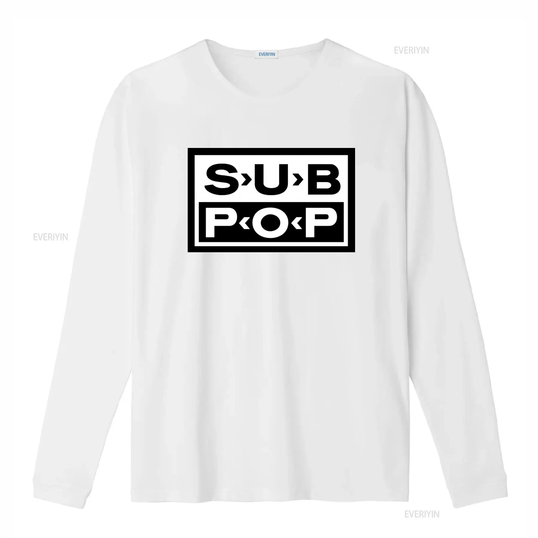 تي شيرت بشعار Sub Pop أسود مع  - مراجعة Vintage Fashion Jersey وسعره