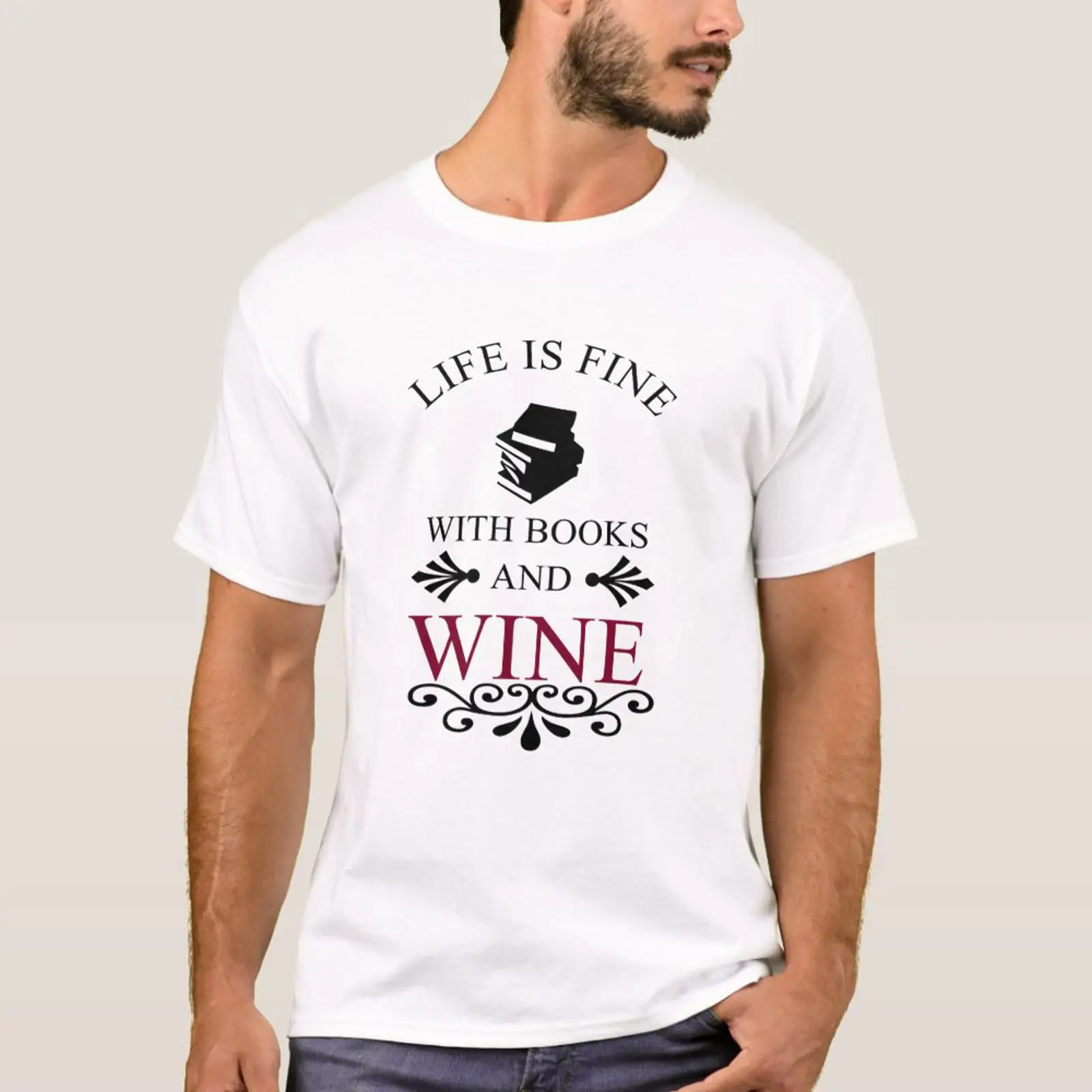 تي شيرت بتصميم مرح لمحبي الكتب - مراجعة Vintage Fashion Quotes وسعره