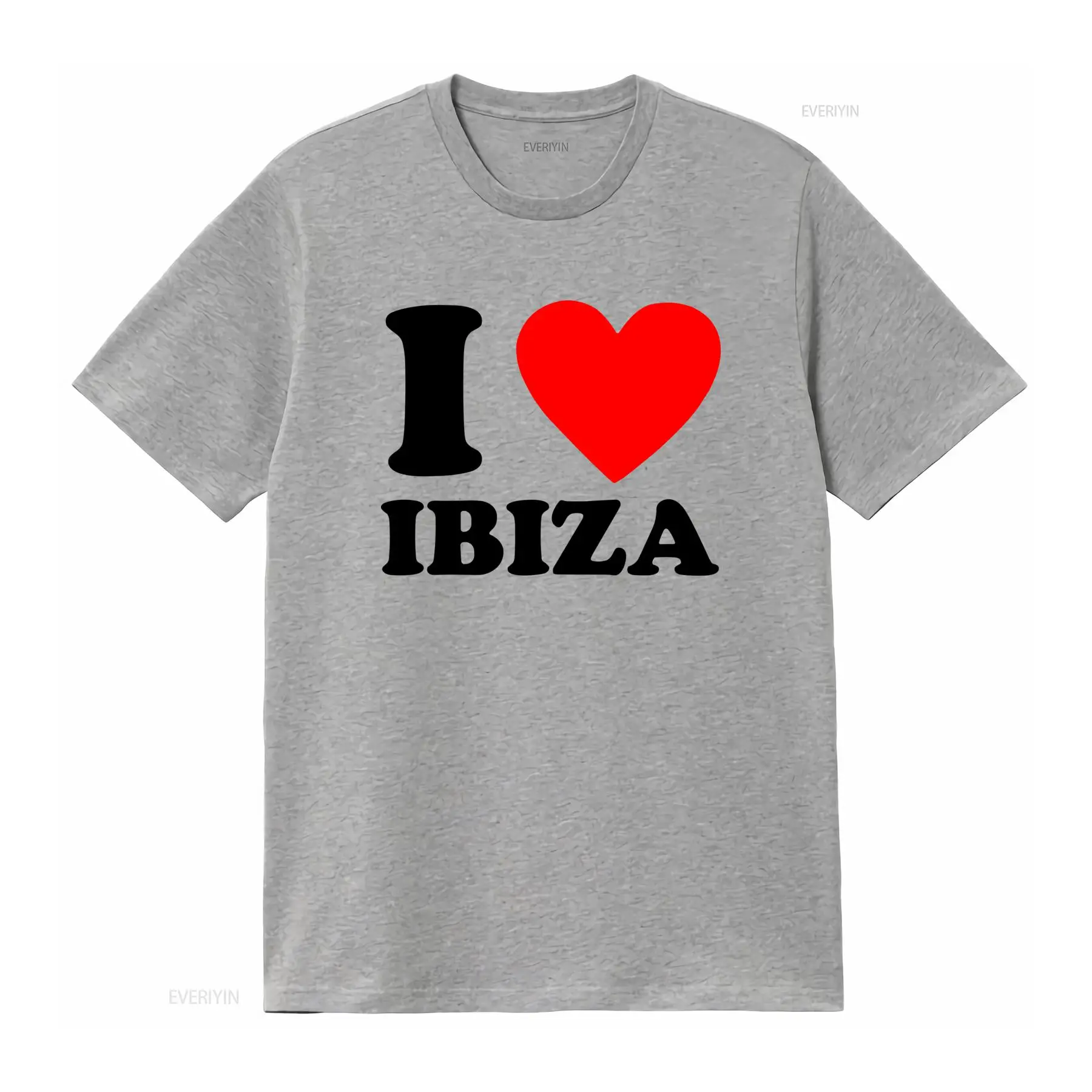 تي شيرت I Love Heart Ibiza Hol - مراجعة Vintage Fashion Jersey وسعره