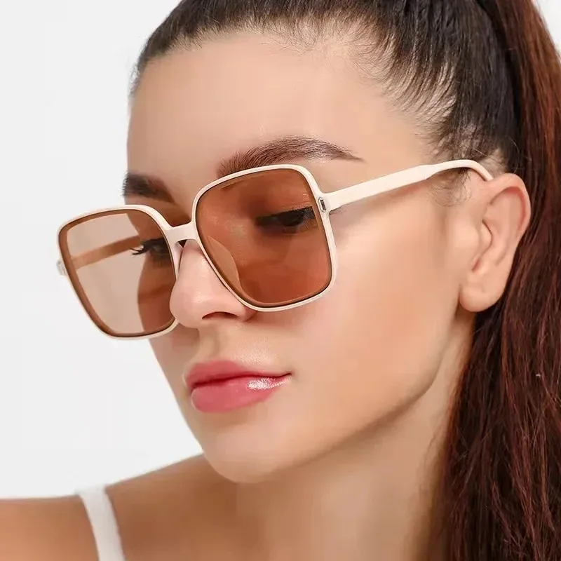 نظارات شمسية مربعة كبيرة الحجم - مراجعة Vintage Outdoor Fashion وسعره